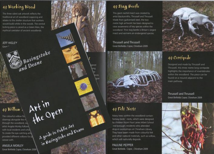 Newspaper article feating Thrussells